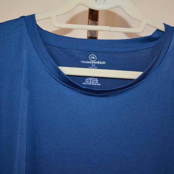 Real Essentials Womens Long-Sleeve Dri Fit Shirt Workout Shirt NWOT - Picture 6 of 9